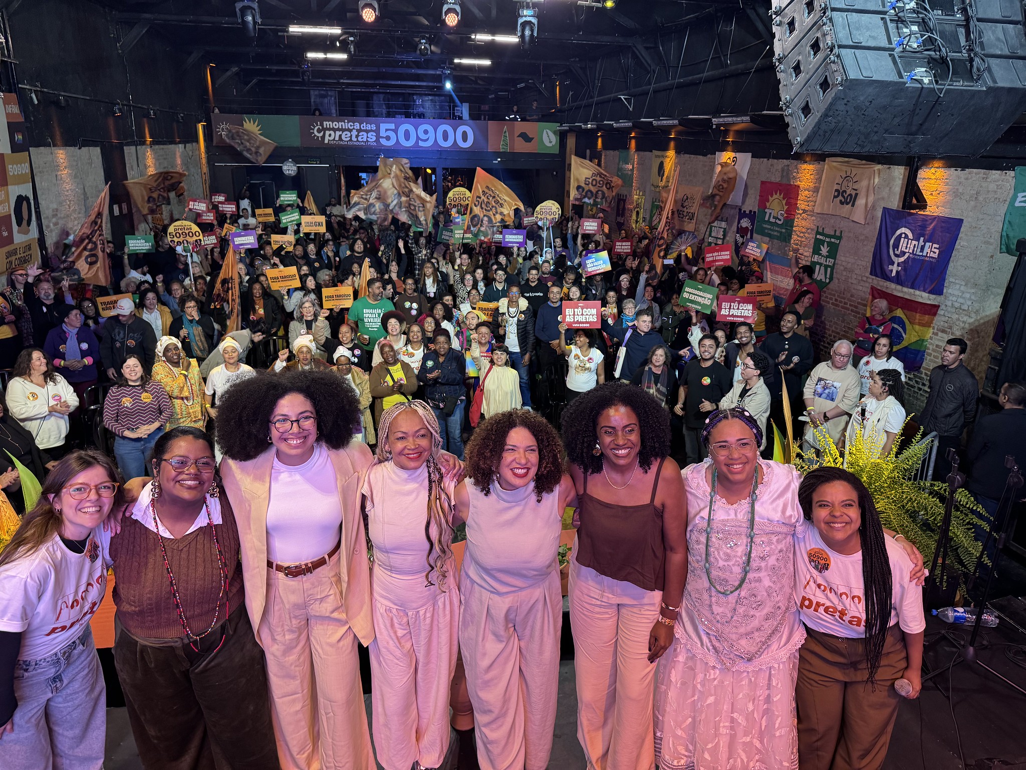 ATO POLÍTICO DAS PRETAS REUNIU 600 PESSOAS EM SÃO PAULO